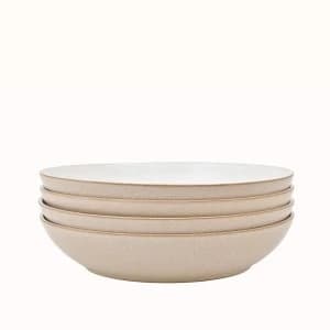 Denby Elements Natural 4 Piece Pasta Bowl Set