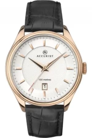 Accurist Mens Strap Watch 7265
