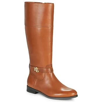 Lauren Ralph Lauren BAYLEE womens High Boots in Brown,4.5,5,6,6.5,7.5,3
