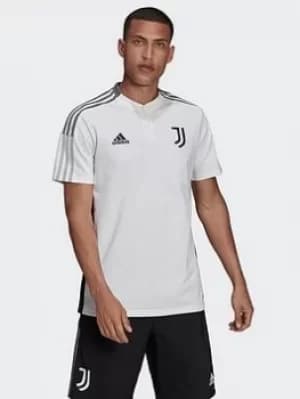 adidas Juventus Tiro Polo Shirt, White Size M Men