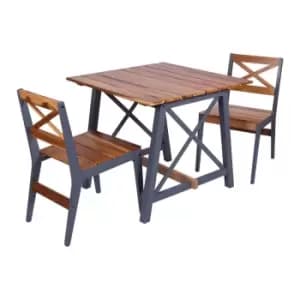 Tramontina Feelings 3 Pcs Dining Set - Grey