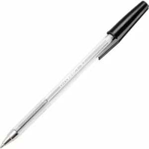 Qconnect Medium Blue Ball Point Pens (Pk-50)