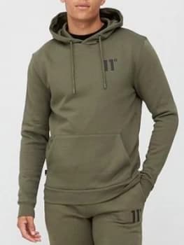 11 Degrees Core Pullover Hoodie - Khaki
