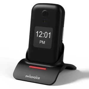 Swissvoice D28 Mobile Phone with Base - Black