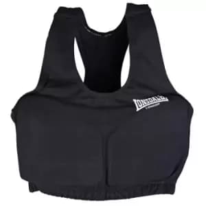 Female Padded Chest Guard Black Size Medium