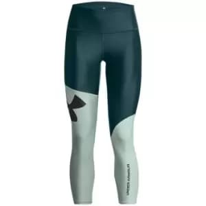 Under Armour Colour Block Ankle Leggings Womens - Green