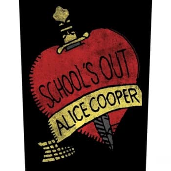 Alice Cooper - School's Out Back Patch