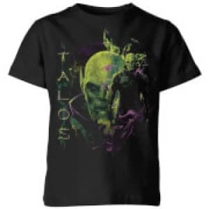 Captain Marvel Talos Kids T-Shirt - Black - 11-12 Years