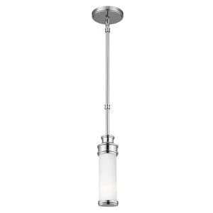 1 Light Mini Ceiling Pendant Light Polished Chrome IP44, G9