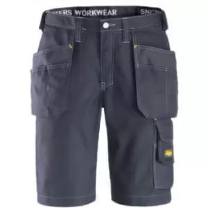 Snickers Mens Craftsmen Ripstop Holster Pocket Shorts (35in) (Navy) - Navy
