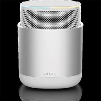 Pure Pure DiscovR Smart Speaker - Silver/White