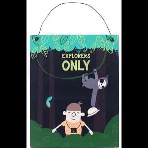 Jungle Adventure Sign