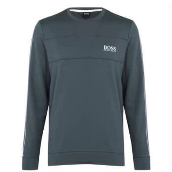 Hugo Boss Tracksuit Sweatshirt Green/White Size L Men