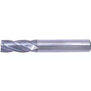SwissTech 10.00MM Series 50 Carbide 4 Flute Plain Shank Short Series End Mills -