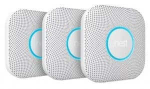 Nest Protect Smart Smoke and CO Alarm Triple Pack S3006WBGB Smart Alarm in White