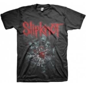 Slipknot Shattered Mens Black T Shirt Large