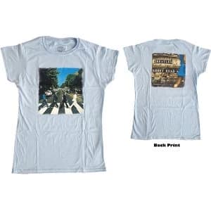 The Beatles - Abbey Road Ladies XX-Large T-Shirt - Blue