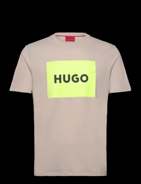 HUGO Dulive222 Graphic T-Shirt Light/Pastel Grey S