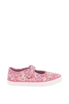 'Busy Lizzie' Infant Canvas Shoes
