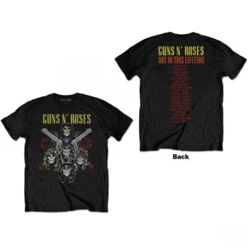Guns N' Roses - Pistols & Roses Unisex Large T-Shirt - Black