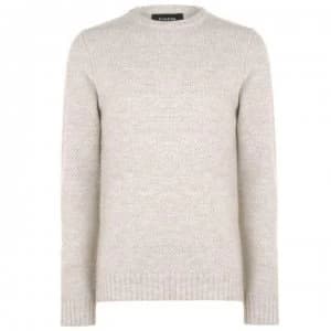 Firetrap Textured Knit Jumper Mens - Beige