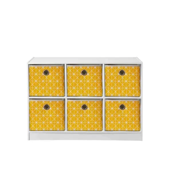 Lloyd Pascal 6 Cube With 6 X Geometric Storage Boxes