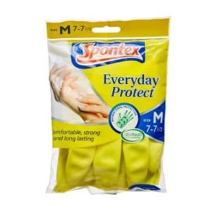 Spontex Everyday Protect Medium Household Gloves