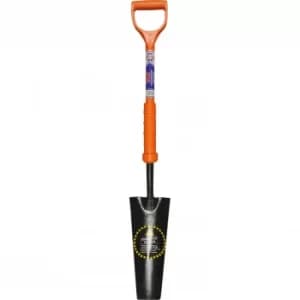 Faithfull Drainage Shovel Fibreglass Insulated Shaft