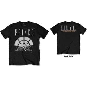 Prince - For You Triple Mens Large T-Shirt - Black