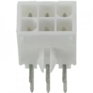 TE Connectivity 1 770969 0 Pin enclosure PCB Mini Universal MATE N LOK Total number of pins 6 Contact spacing 4.14 mm