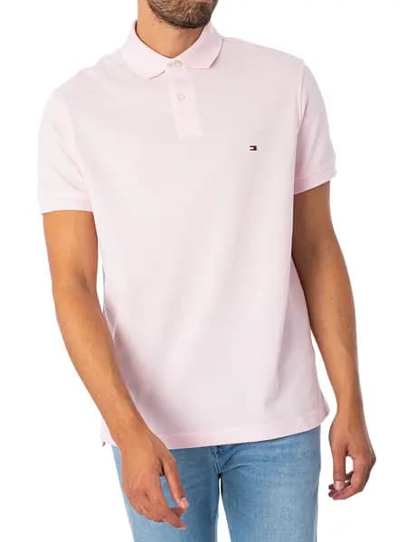 Tommy Hilfiger 1985 Regular Polo Shirt Light Pink L