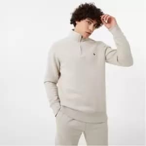 Jack Wills Barchester Quarter Zip Sweatshirt - Beige