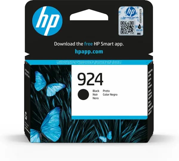 HP 924 Black Ink Cartridge - 4K0U6NE (Original)