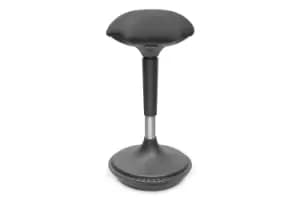 Digitus Ergonomic Stool / Standing Aid, Height-Adjustable with Gas...