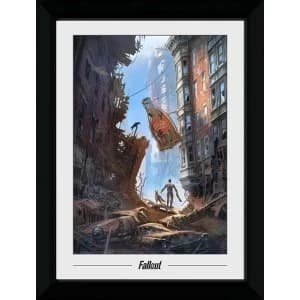 Fallout Street Scene Collector Print