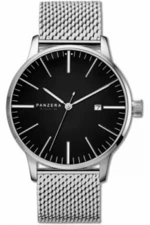 Mens Panzera BREUER 44 CELTIC MESH Automatic Watch B44-01DM