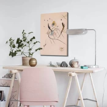 4570ABSC - 037 Multicolor Decorative Canvas Painting