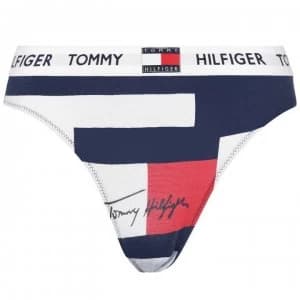 Tommy Bodywear 85 Cotton Bikini Bottoms - NAVY STRIPE01S