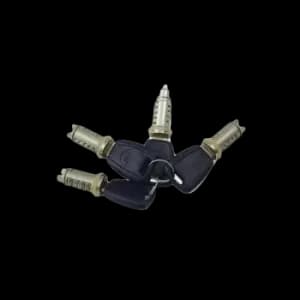 ELECTRIC LIFE Lock Cylinder Kit Rear ZR8595 FIAT,Panda Schragheck (141_)