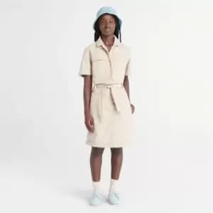 Timberland Durable Water Repellent Dress For Her In Beige Beige, Size S