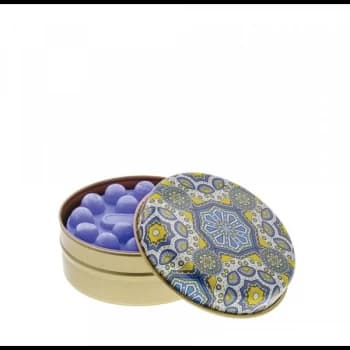 Lemon and Blue Kaleidoscope with Lavender Soap