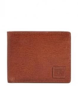 Superdry Benson Boxed Bi Fold Wallet, Dark Tan, Men