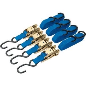Draper 375KG Ratcheting Tie Down Strap Set (4 Piece)