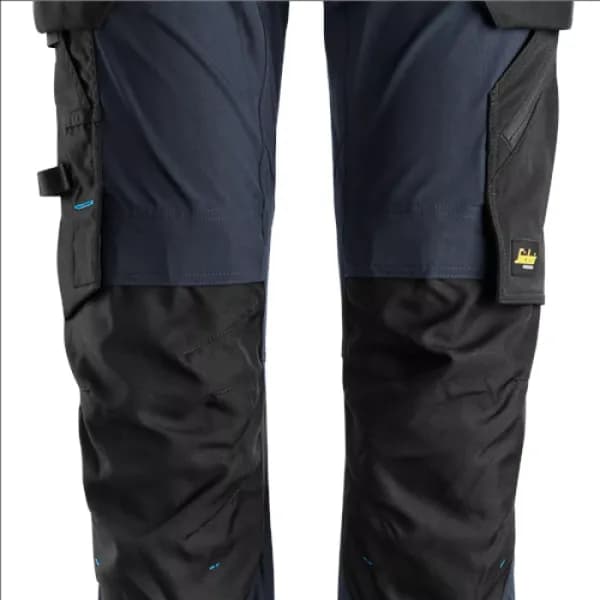 Snickers LiteWork Trousers+ Detachable Holster Pockets - Navy/Black - 100
