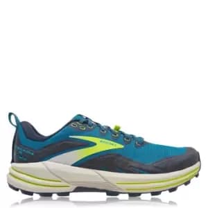 Brooks Cascadia 16 Mens Mykonos Blue/peacoat/lime