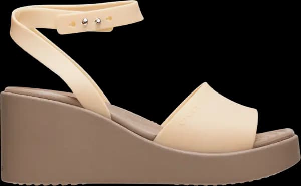 Crocs Women Brooklyn Ankle Strap Sandals Shiitake 6