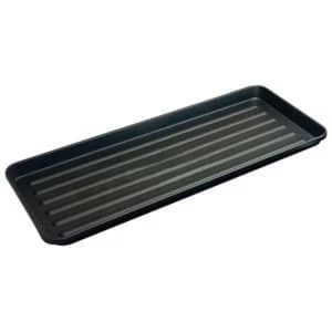 Verve Black Plastic Grow bag tray