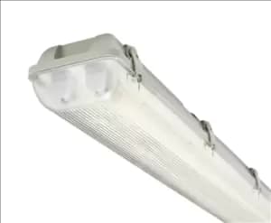 KnightsBridge 230V IP65 2x58W 5ft Twin HF Non-Corrosive Fluorescent Fitting