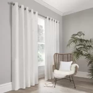 Appletree Boutique Zara White Eyelet Curtains White