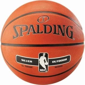 Spalding NBA Silver Outdoor Basketball Tan - Size 3